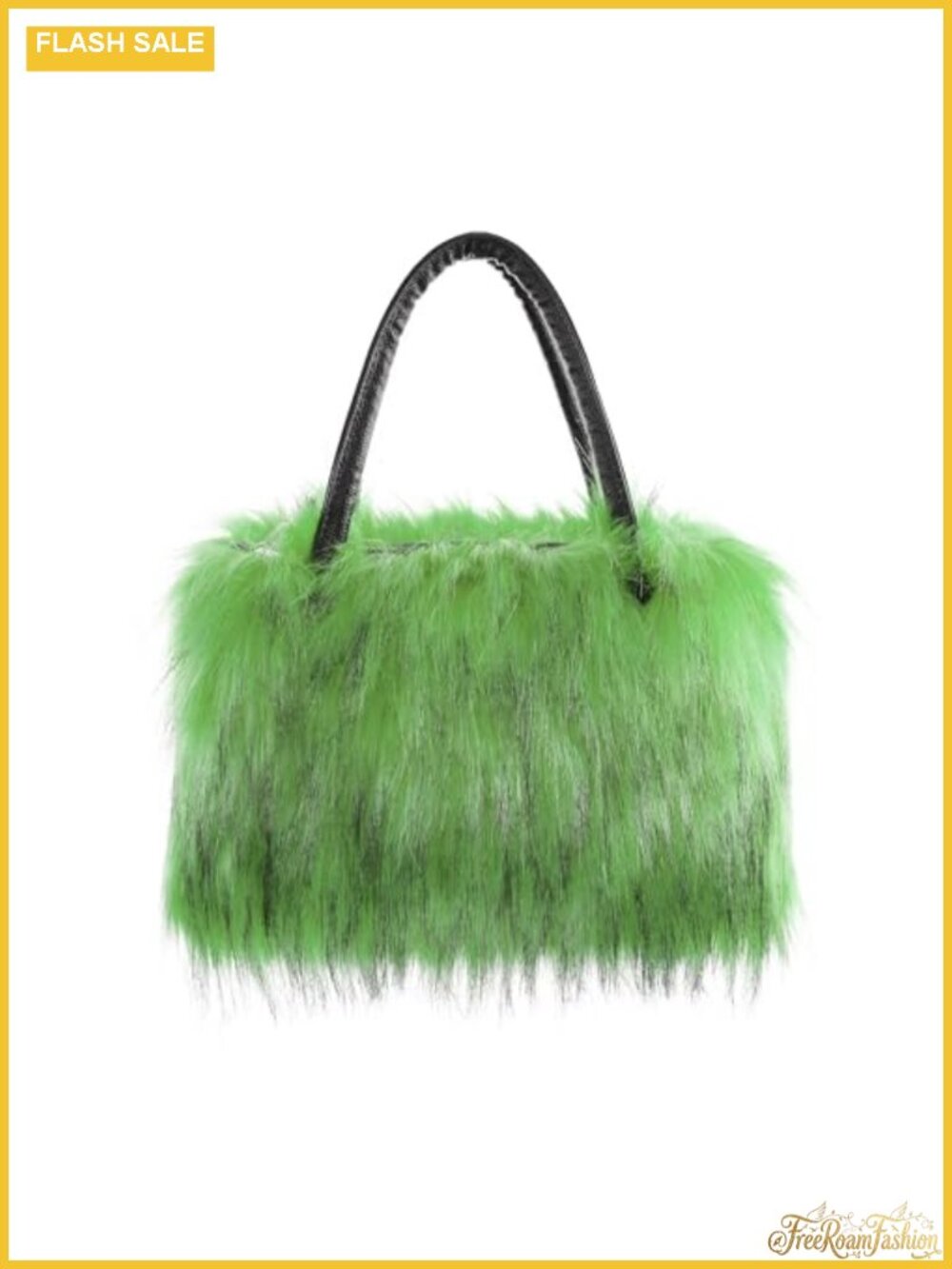 Faux Fur Tote Bag Furry Shoulder Crossbody Handbag With Strap